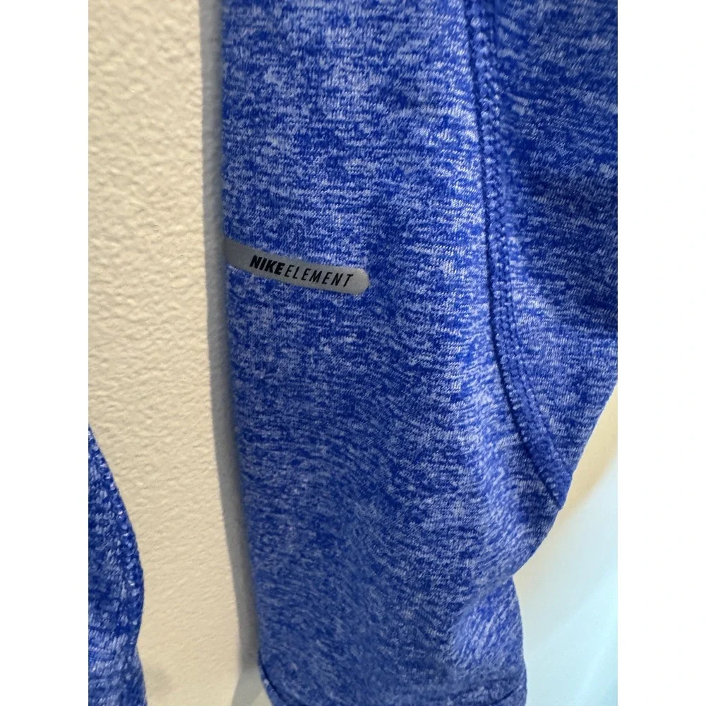 Nike Element Dri-FIT Pullover Womens XS Blue Half Zip Running Long Sleeve‎